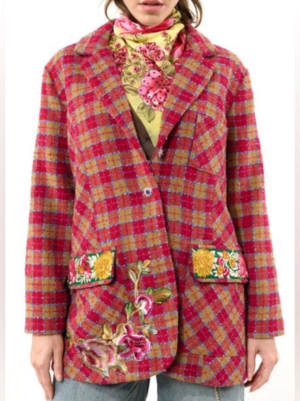 Aratta Coco Boucle Blazer- S - NWOT